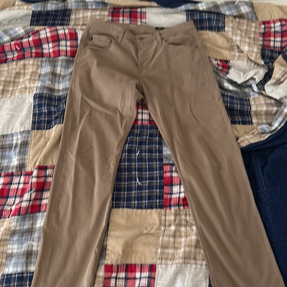 AG Adriano Goldschmied khaki pants, only worn once.